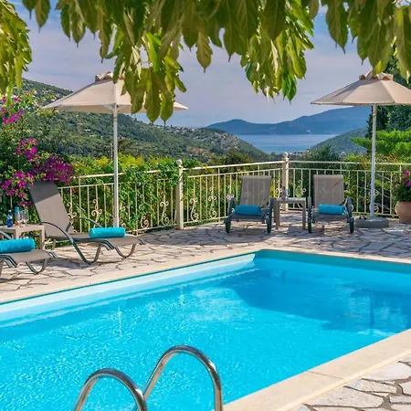 Private Villa Close To Famous Myrtos Beach With Private Boat! Agia Efimia Extérieur photo