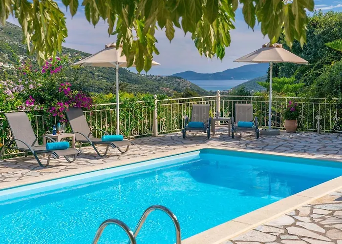 Private Villa Close To Famous Myrtos Beach With Private Boat!
